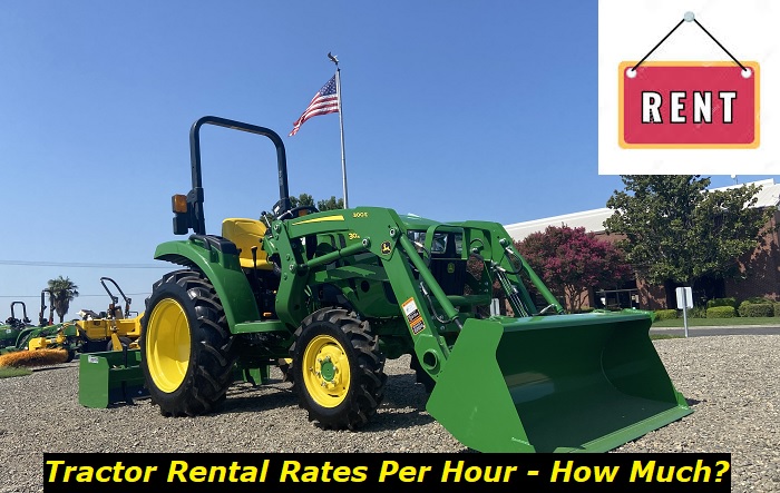 tractor rental rate per hour